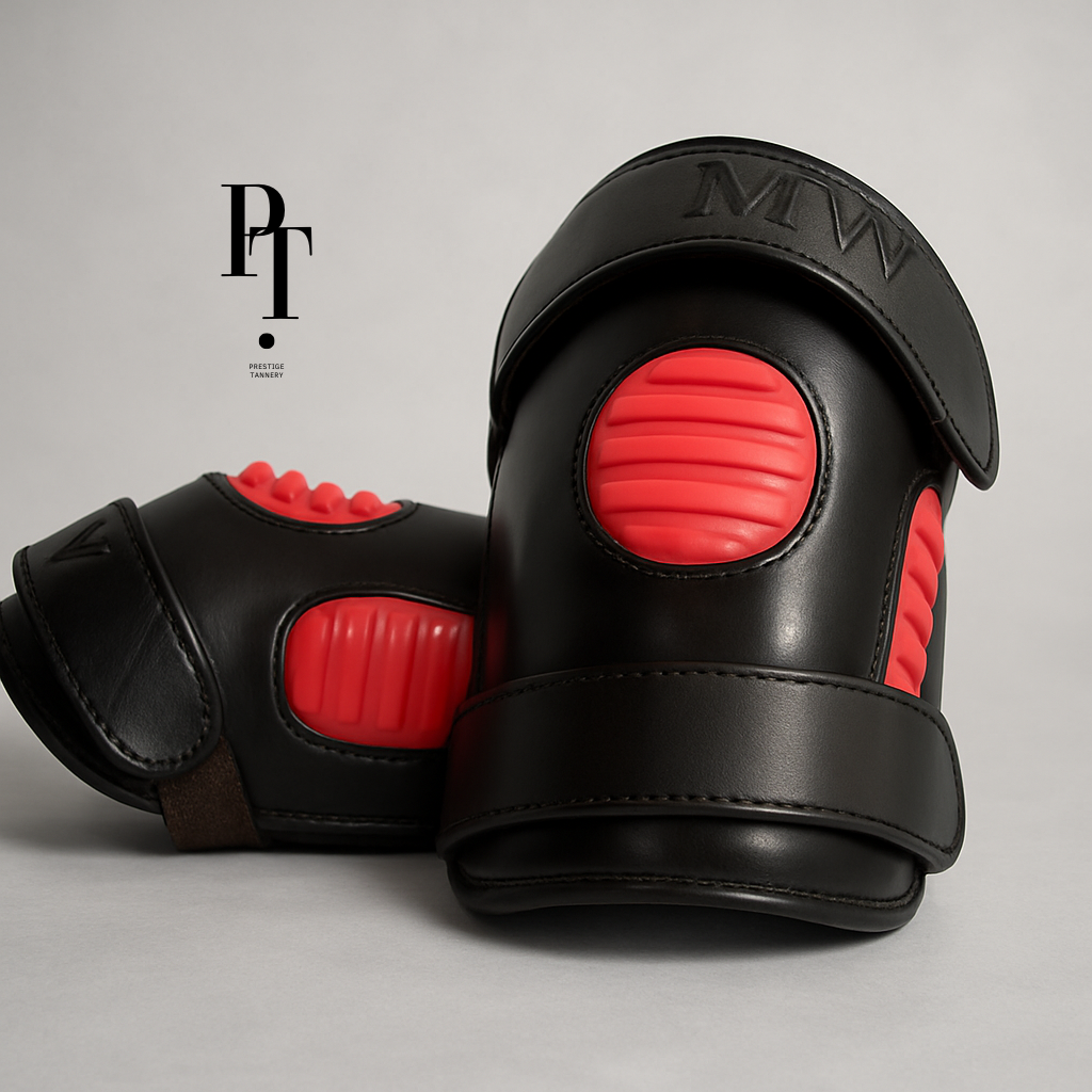 Prestige Tannery Pro Leather Knee Guards