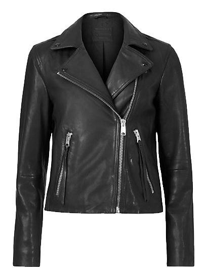 Slim - Fit leather Jacket for Women