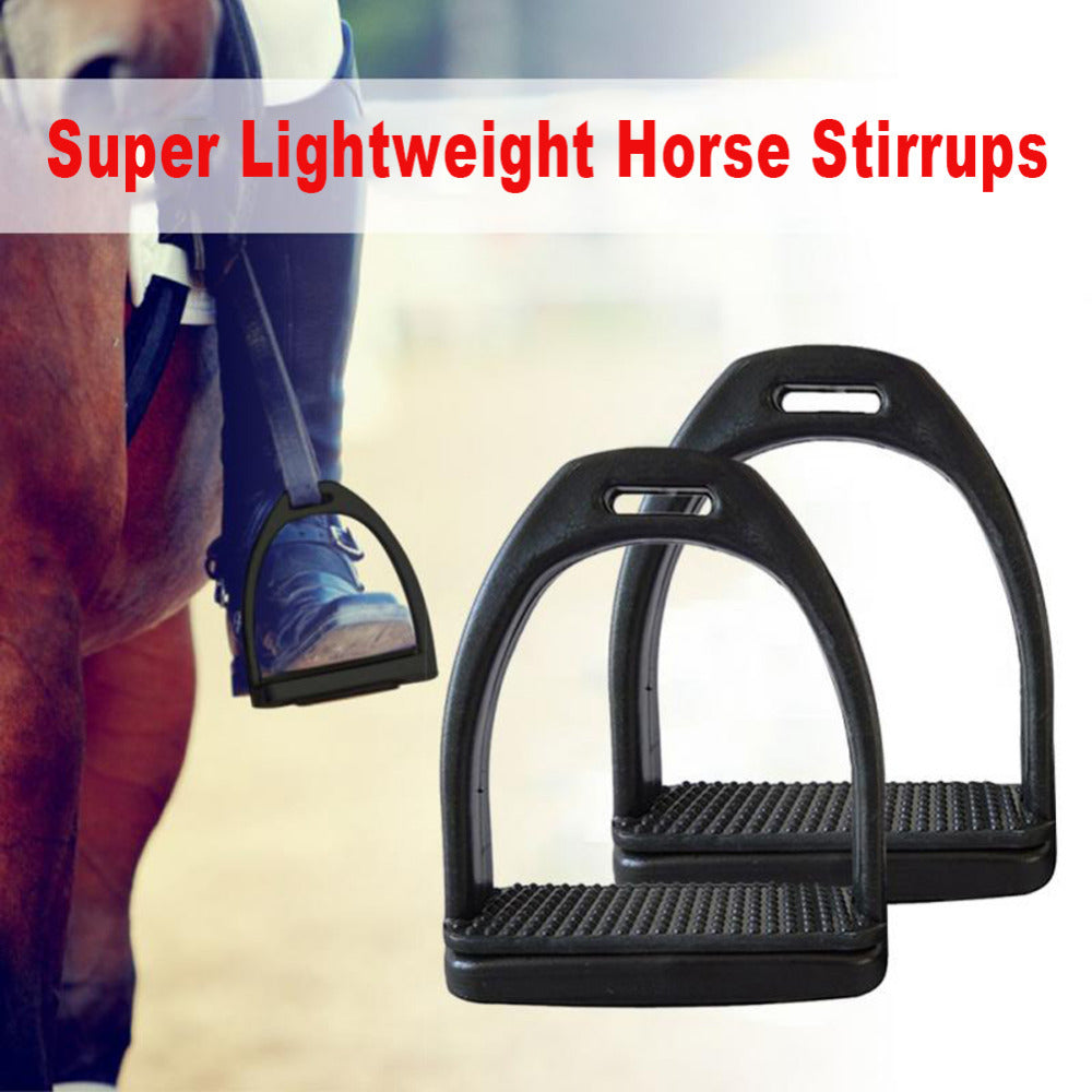 Wide Track Anti-Slip Stirrups - Lightweight for Comfortable Riding