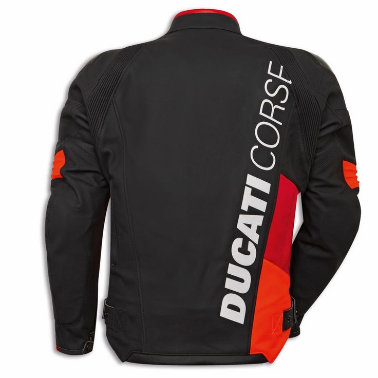 Ducati Corse C6 Leather Jacket With Protections