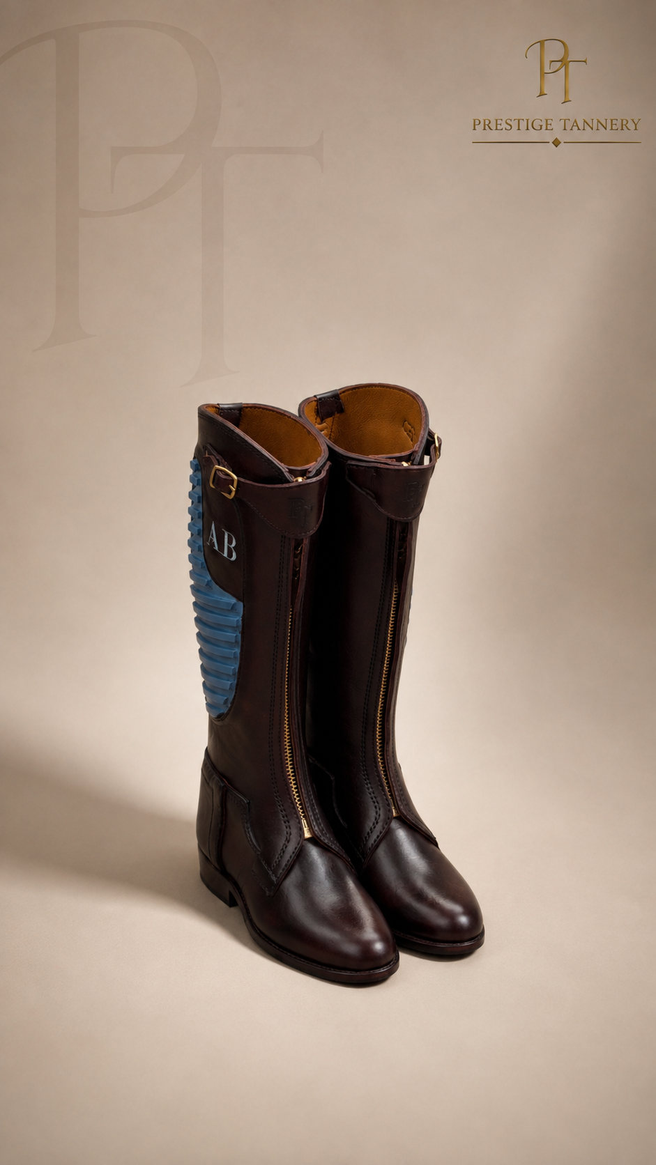 Professional Polo Boots for Men (Dark Brown)