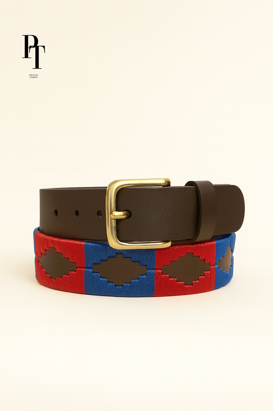 Prestige Tannery Classic Leather Belt – Smooth Finish