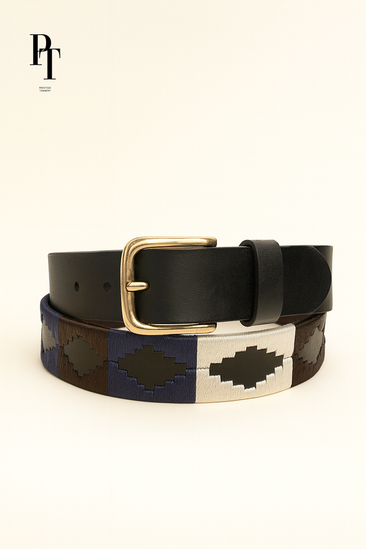 Prestige Tannery Polo Leather Belt – Elite Edition