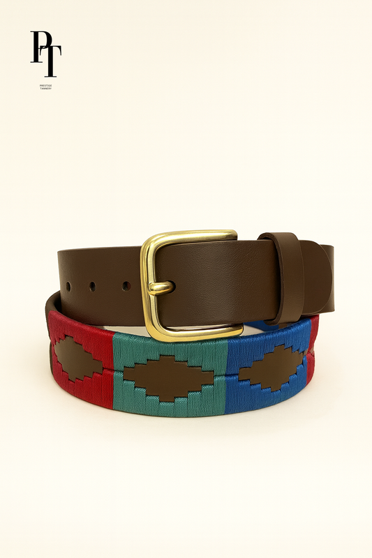 Prestige Tannery Equestrian Leather Belt – Signature Edition
