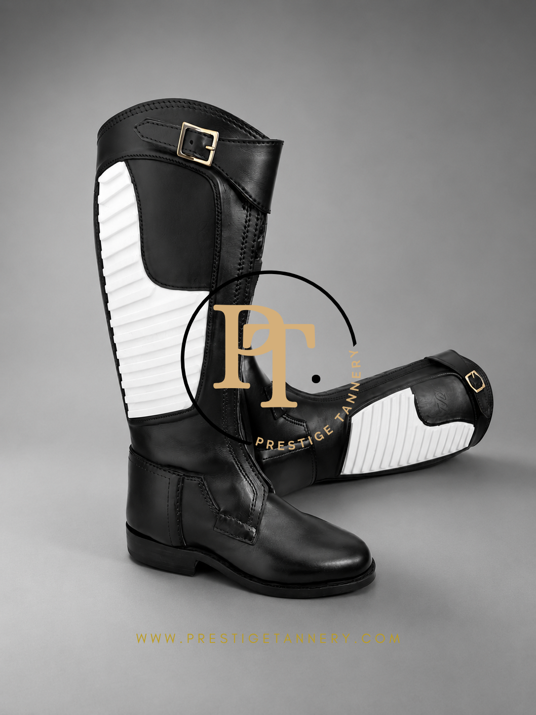 Professional Polo Boots for Women (Black)