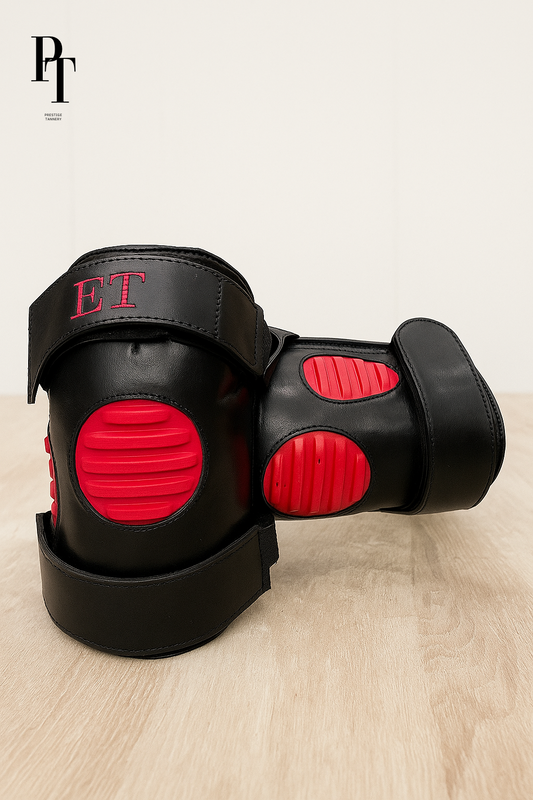 Prestige Tannery Pro Leather Knee Guards
