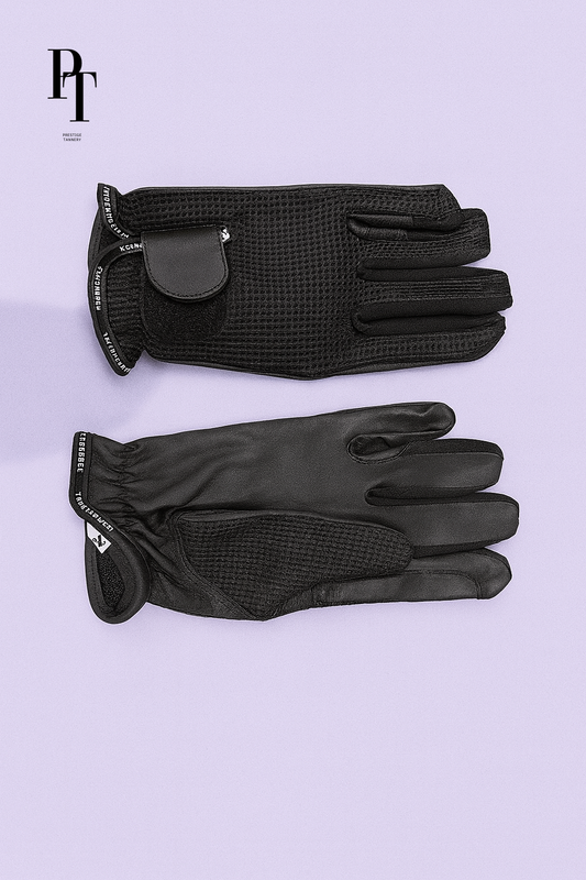 Prestige Tannery Leather Riding Gloves – Premium Equestrian Comfort and Grip