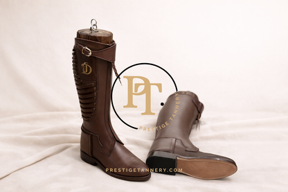 Prestige Tannery Professional Polo Boots – Brown Edition