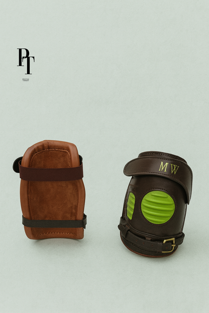 Prestige Tannery Pro Leather Knee Guards