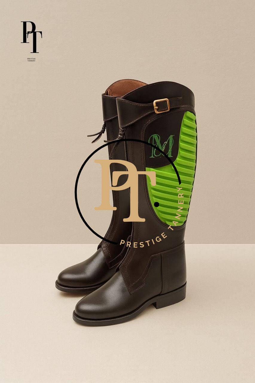 Professional Polo Boots for Men (Dark Brown)