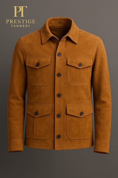 Prestige Tannery Field Jacket – Suede Collection