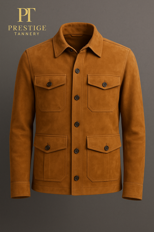 Prestige Tannery Field Jacket – Suede Collection