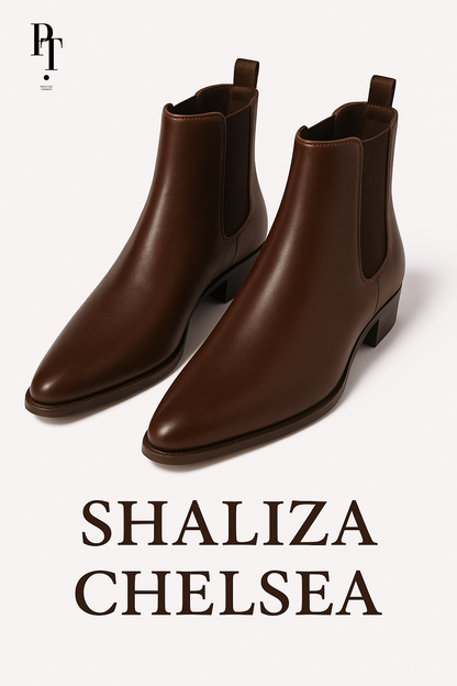 Women Shaliza Chelsea Boots Leather