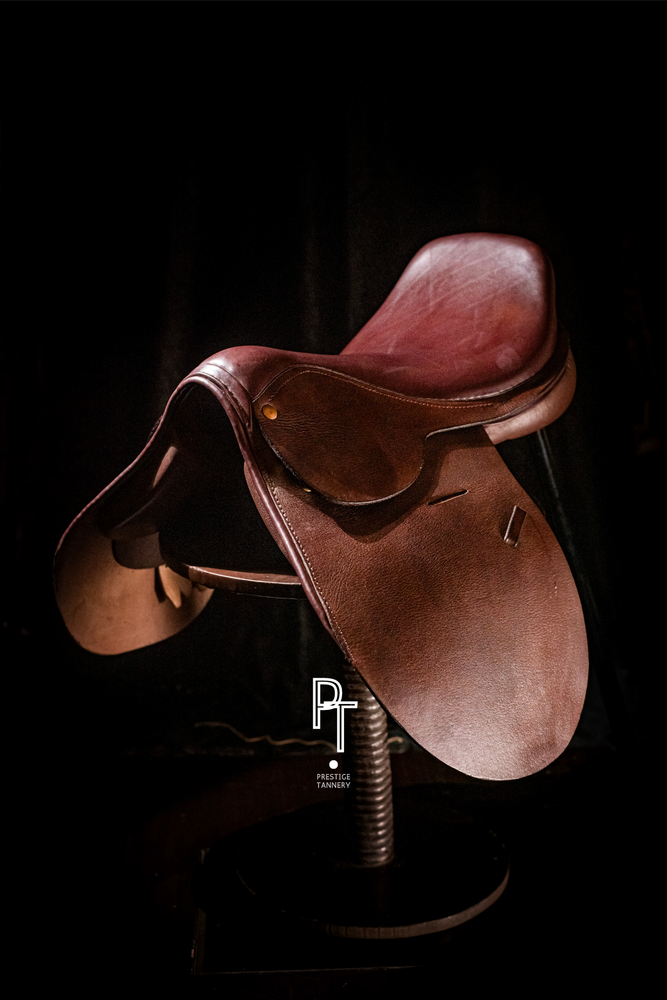 Chocolate Brown Polo Saddle - Luxury Leather Riding