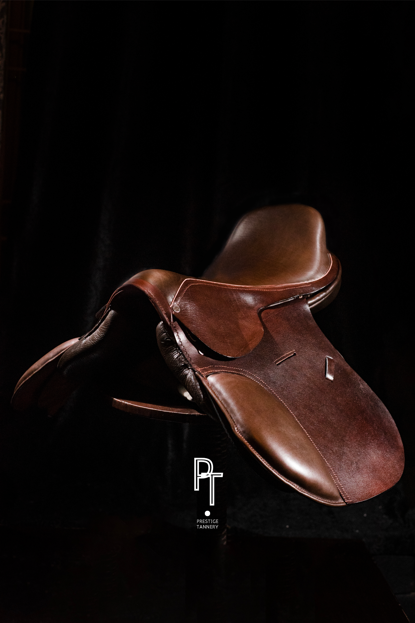 Handmade Brown Leather General Purpose Saddle - Classic Equestrian