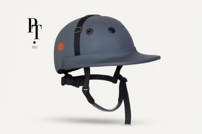 Custom Grey Polo Helmet