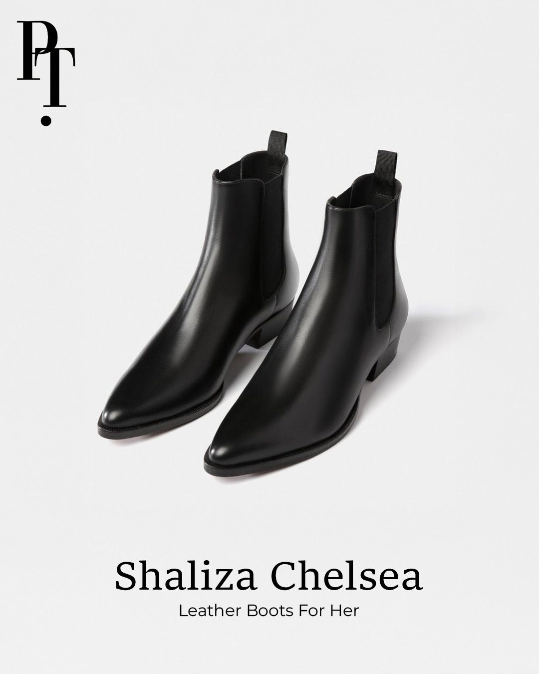 Women Shaliza Chelsea Boots Leather