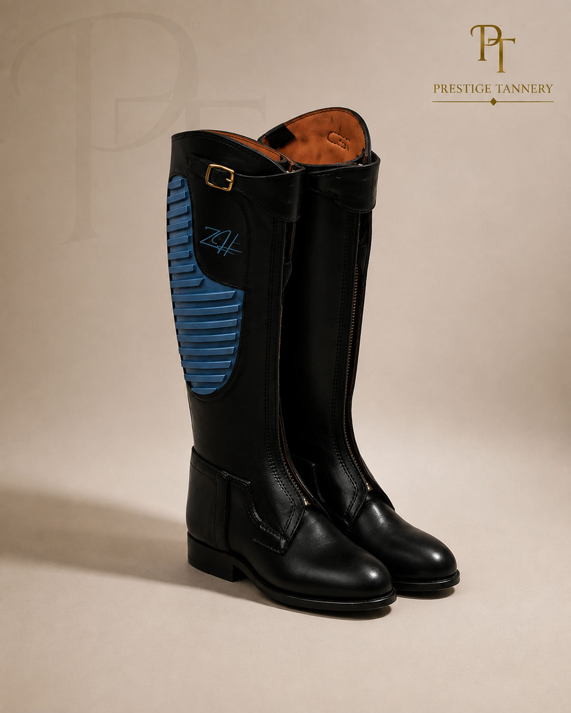 Professional Polo Boots for Women (Black)