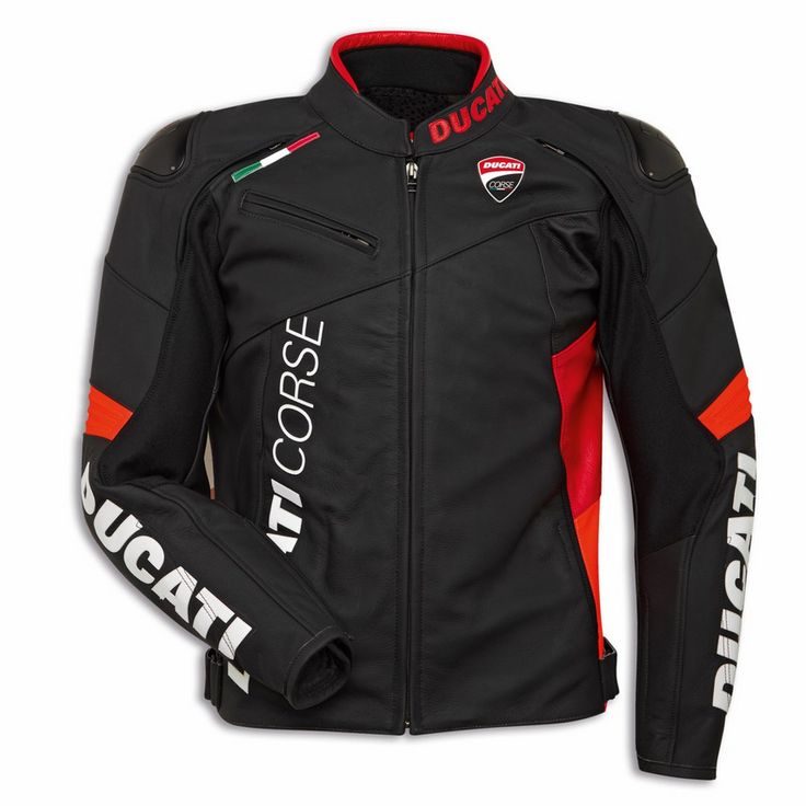 Ducati Corse C6 Leather Jacket With Protections