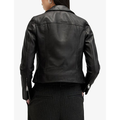 Slim - Fit leather Jacket for Women