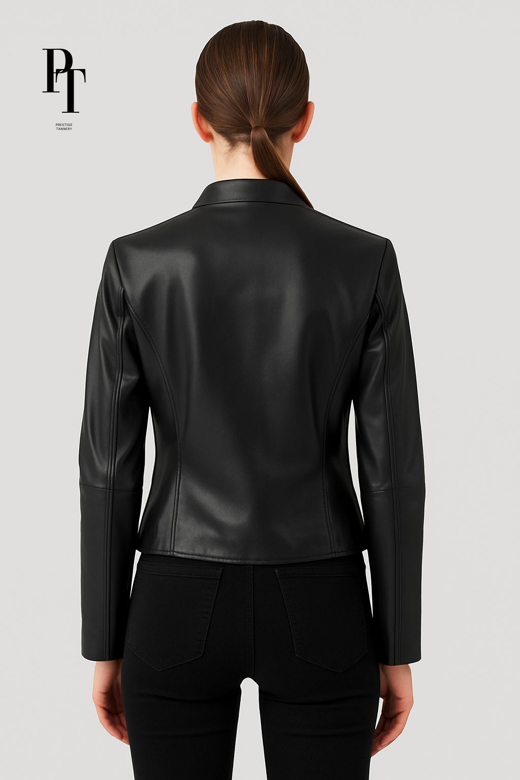 Prestige Tannery Black Leather Jacket